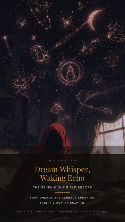 Dream Whisper, Waking Echo cover