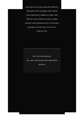 Handbook page: the Initiate
